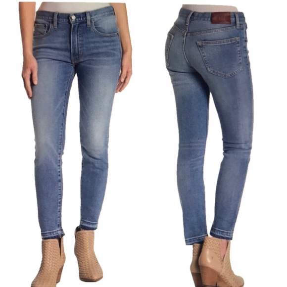 𝅺FRYE WOMENS SIENNA CROPPED SKINNY JEANS SZ 27 - Picture 1 of 15